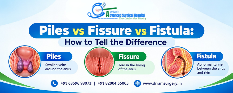 Piles vs Fissure vs Fistula: How to Tell the Difference | Dr. Kamlesh Ram